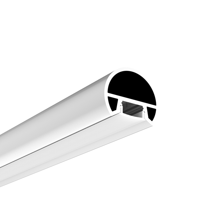 VIBE ALU PROFILE FOR WARDROBE 3M W/PC FROSTED DIFFUSER