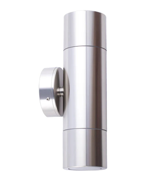 GU10 Exterior Wall Pillar Spot Lights (Anodized Aluminium) IP65