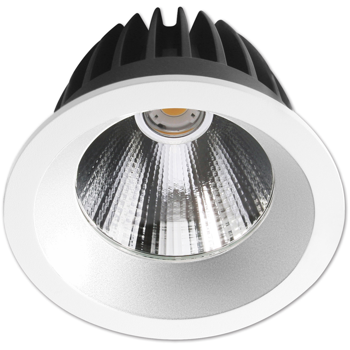 37W LED RECESSED DOWNLIGHT/SHOPLIGHT — 4000K/ CRI 90/ 40D