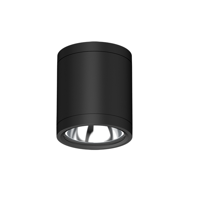 LED SURFACE MOUNT DOWNLIGHT 10W BLACK TRIM 3CCT TRIAC DIM