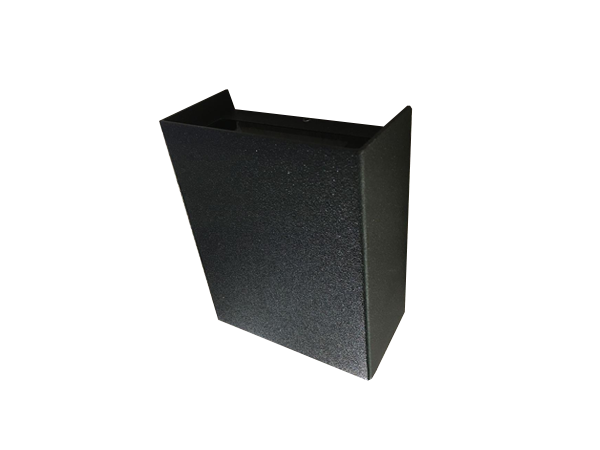 2X4W LED UP/DN WALL LIGHT BLACK 4K OSRAM LED IP65