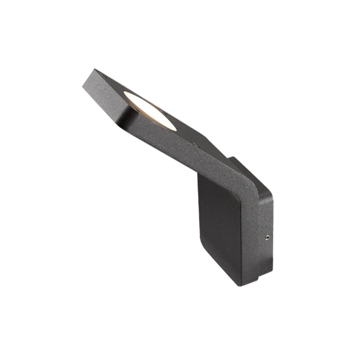 6W LED EXT WALL LT "UP" SILV
