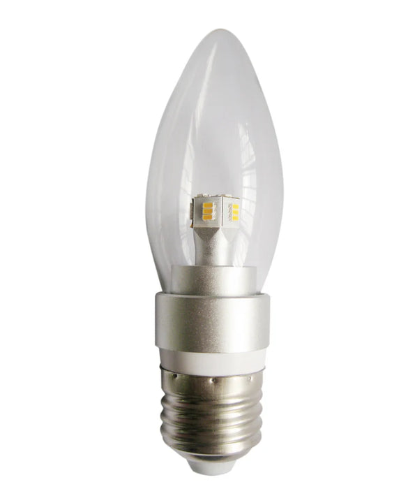 Candle LED Dimmable Globes Clear / Frosted Diffuser (4W)