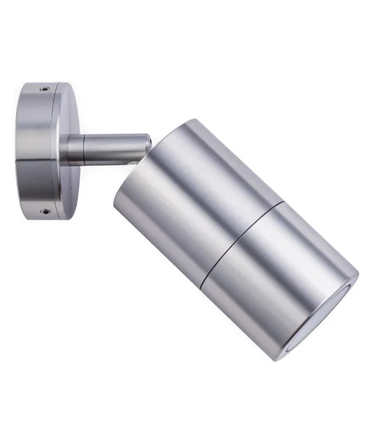 GU10 Exterior Wall Pillar Spot Lights (Anodized Aluminium) IP65