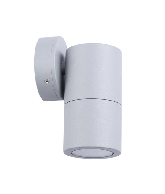 GU10 Exterior Wall Pillar Spot Lights (Matte Grey) IP65