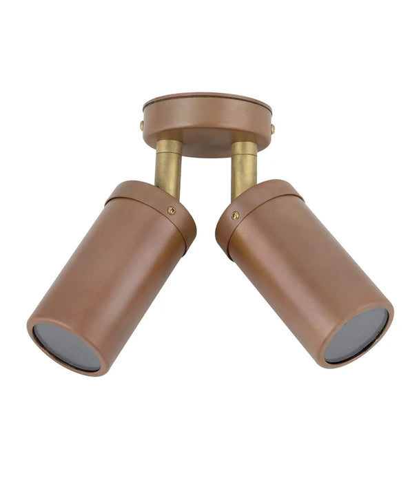 MR16 Exterior Wall Pillar Spot Lights (Aged Copper) IP54