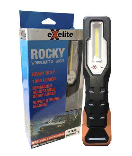 ROCKY: Heavy Duty Worklight & Torch — Hudson and Hill Pty Ltd