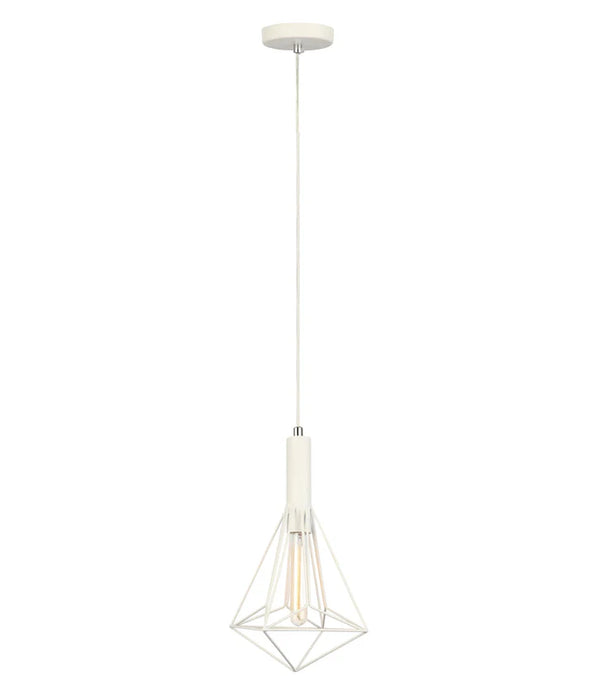 BLACKBAND & WHITEBAND: Diamond Shape Bird Cage Pendant Lights